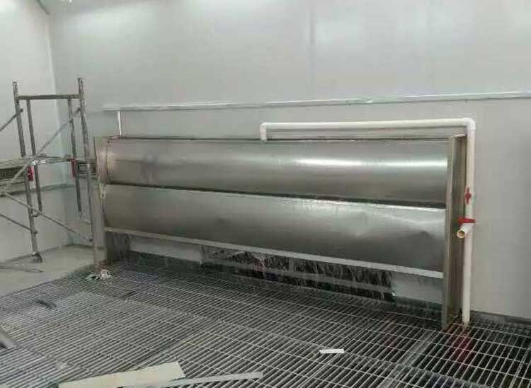 水簾噴漆房由哪幾部分構(gòu)成？